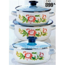 6pcs Enamel Casserole set